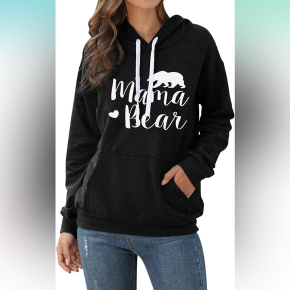 Tops - NWOT- Mama Bear Hoodie